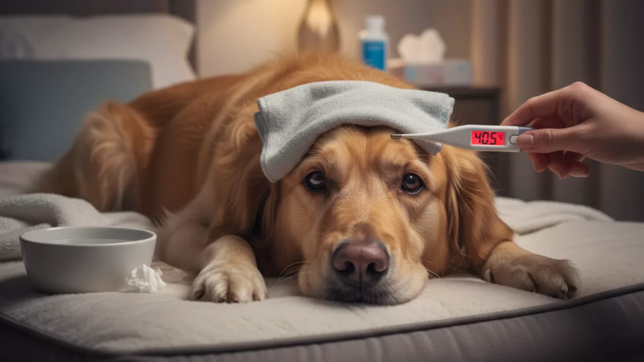 No momento, você está visualizando Cachorro com Febre: Como Saber Sem Termômetro?