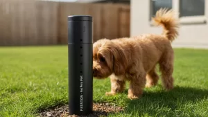 Leia mais sobre o artigo Poste de Xixi para Cachorro: Funciona? Como Usar no Apartamento (Guia 2025)
